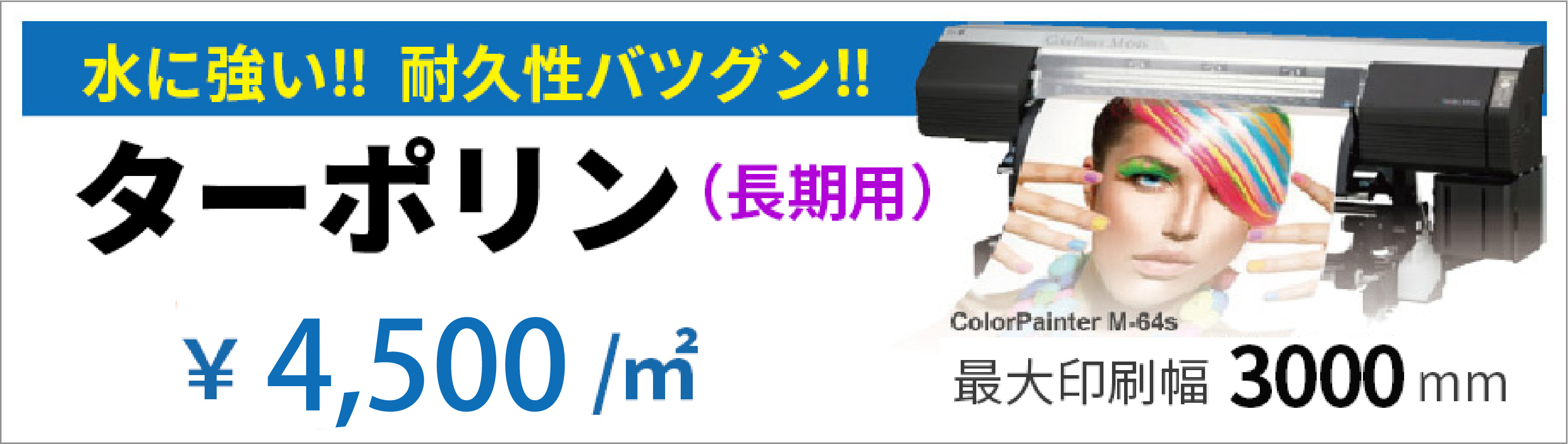 長期ターポリン(厚手)