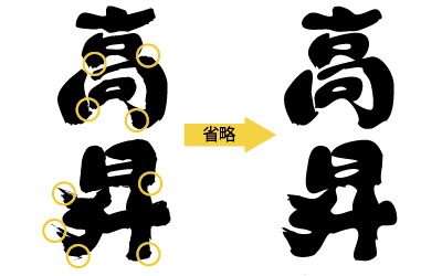 カルプ切文字